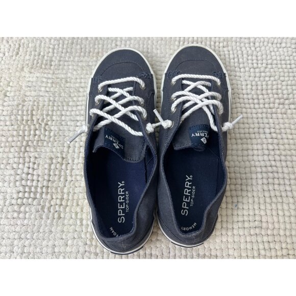 Sperry Top Sider Woman's blue size 7 sneaker - Picture 3 of 8